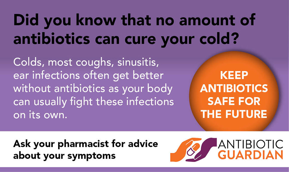 Web Banner Antibiotic Guardian campaign
